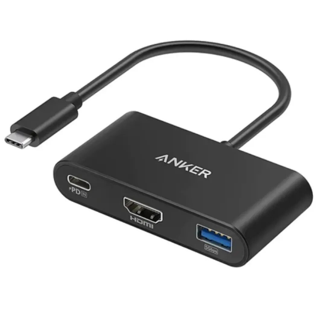 Мультипорт Anker Type-C to USB / HDMI / PD