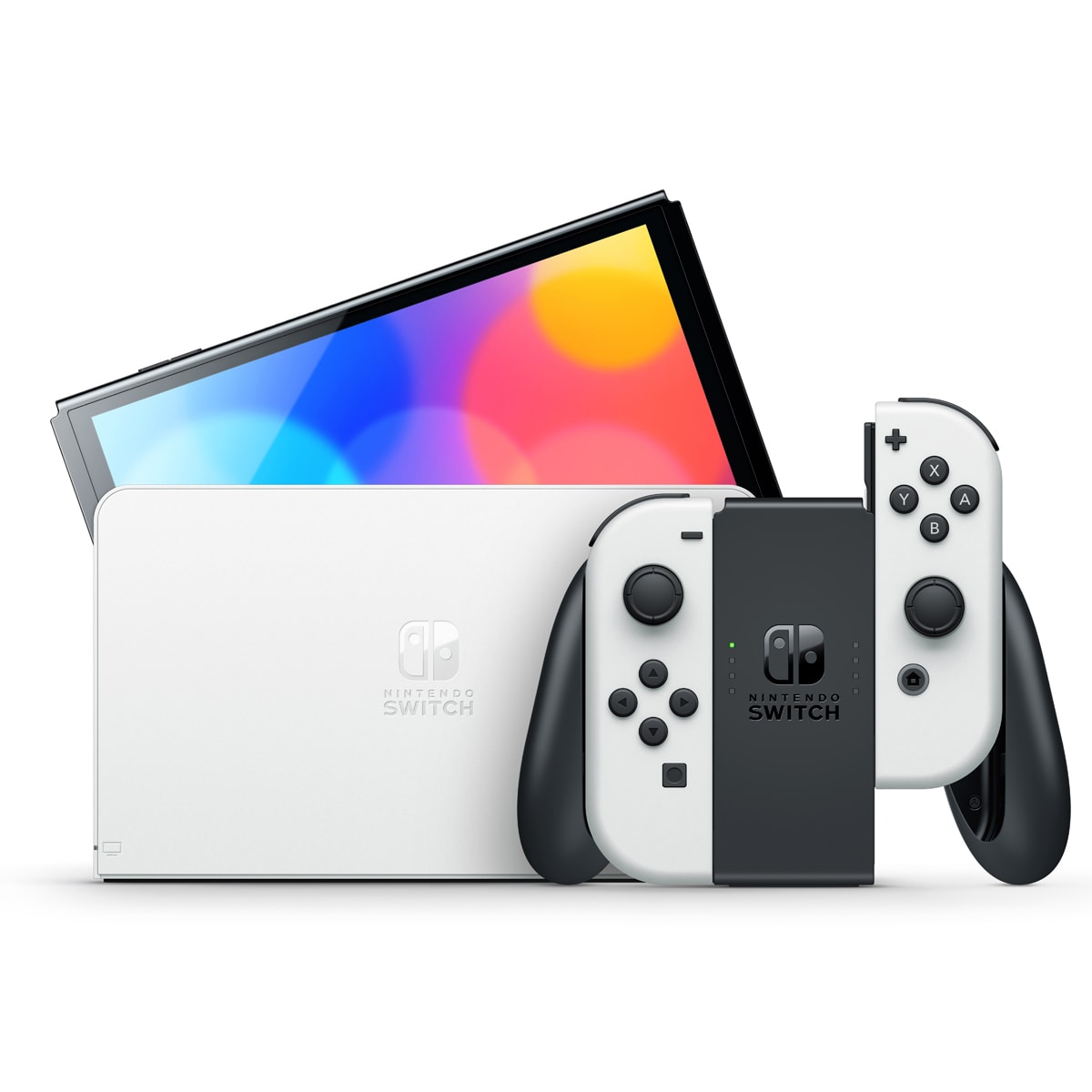 Игровая приставка Nintendo Switch OLED (Белая)