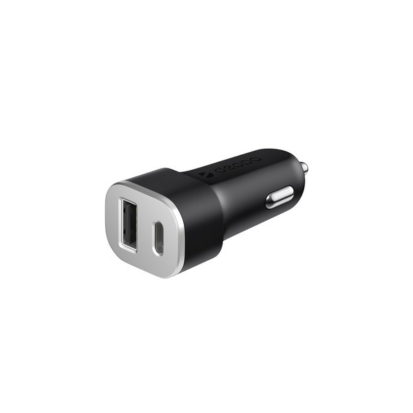 АЗУ Deppa Quick Charge 3.0 D-11293 18 Вт USB + USB-C Черный
