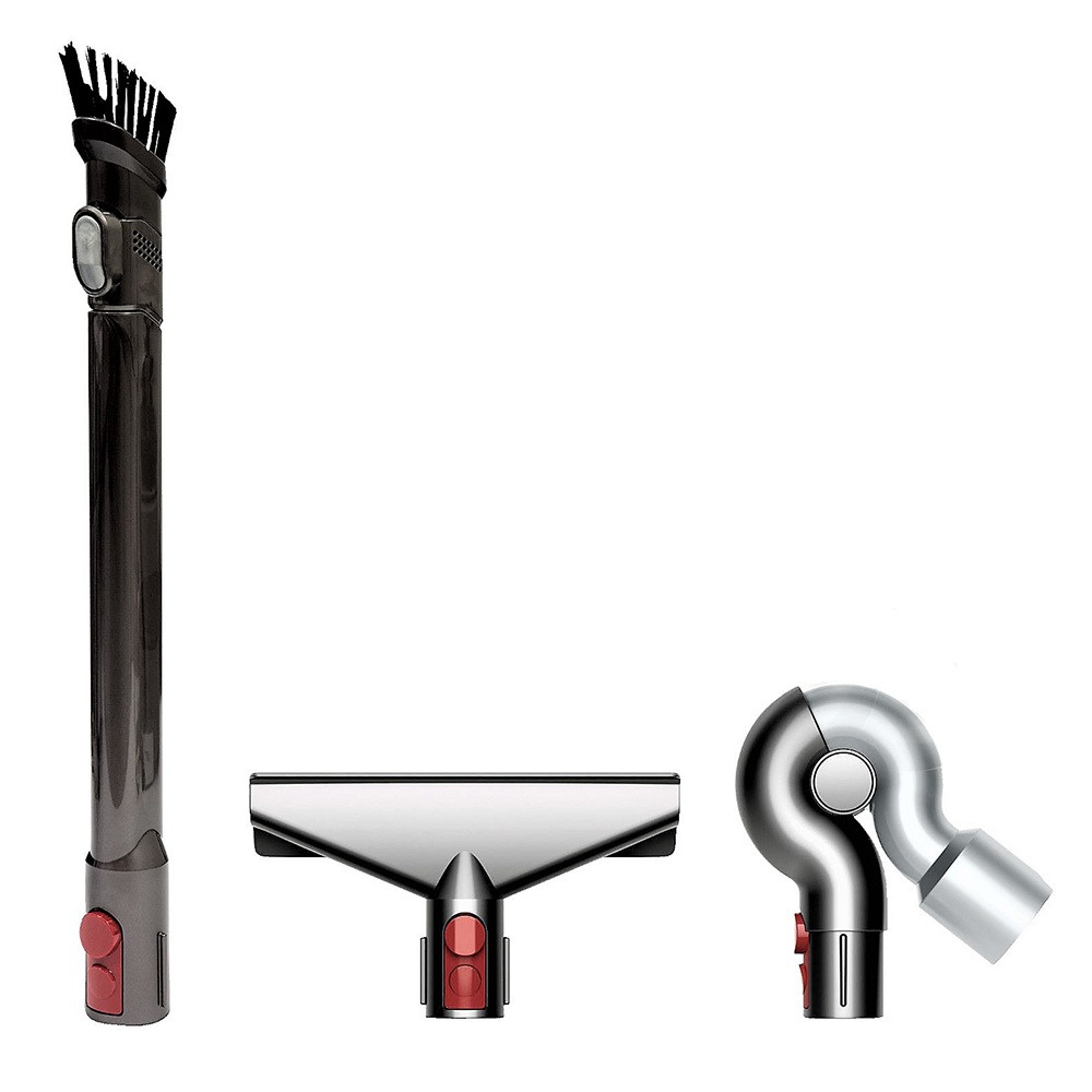 Dyson Набор насадок для уборки труднодоступных мест QR Complete Cleaning Kit Retail, серый, 3 шт.