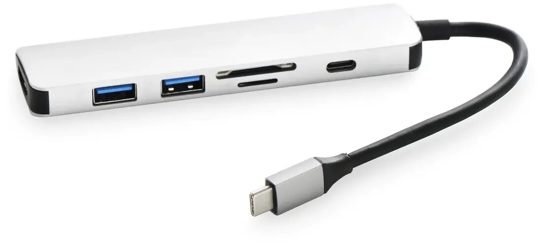 Мультипорт Expander Type-C to USB / HDMI / CR / PD